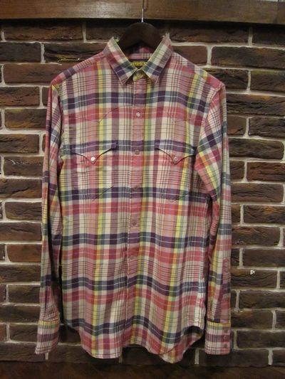 RUGBY(Or[) L/S FLANNEL WESTERN SHIRTS
