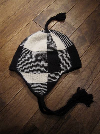 RUGBY(Or[)EARFLAP KNIT CAP(ăjbgLbv)