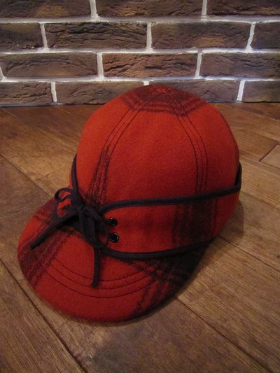 RUGBY(Or[)WOOL HUNTING CAP(E[neBOLbv)