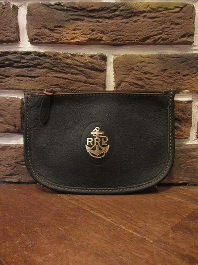RRL(ダブルアールエル)LEATHER POUCH(レザーポーチ)