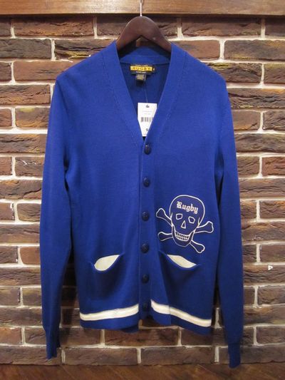 RUGBY(ラグビー)  LETTERED CARDIGAN