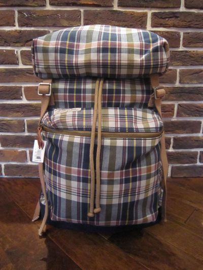 RUGBY(ラグビー)  MADRAS CHECK BACK PACK