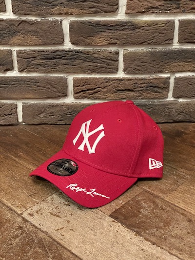 POLO RALPH LAUREN(ラルフローレン)”LIMITED EDITION”LIMITED EDITION” NEW ERA B.B CAP”NEW YORK YANKEES” RED