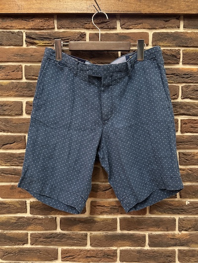 POLO RALPH LAUREN(�����t���[����)NDIGO STAR LINEN SHORT PANTS(�C���f�B�S�X�^�[���l���V���[�c)