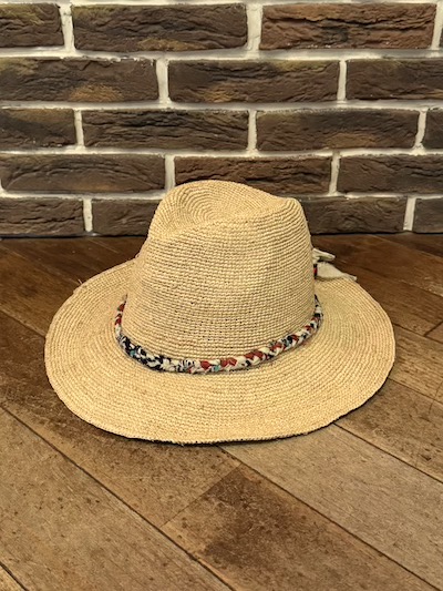 POLO RALPH LAUREN(�����t���[����)STRAW HAT W/BANDANA