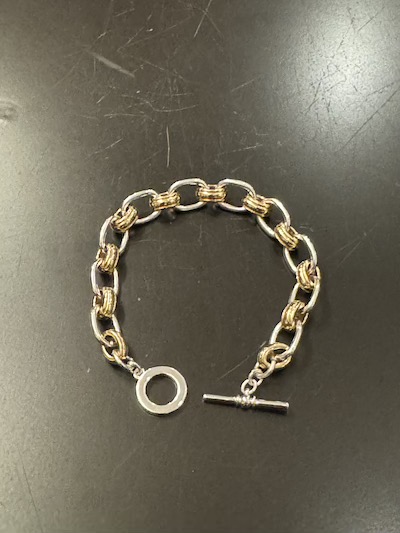 POLO RALPH LAUREN(ラルフローレン)TWO TONE CHAIN BRACELET
