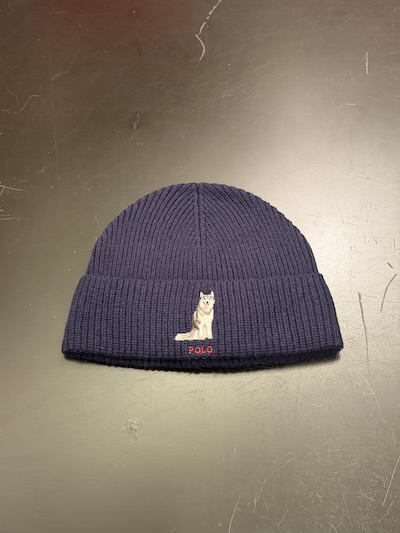 POLO RALPH LAUREN(�����t���[����)WATCH CAP NAVY