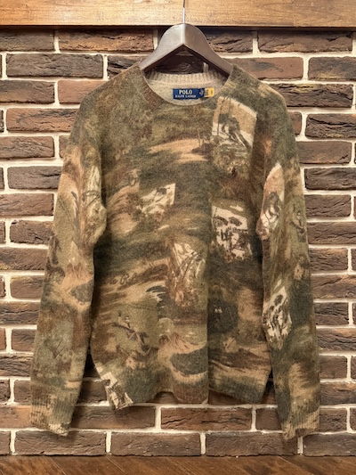 POLO RALPH LAUREN(�����t���[����)ALPACA BLEND GRAPHIC SWEATER