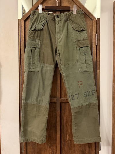 POLO RALPH LAUREN(�����t���[����)PATCHWORK CARGO PANTS