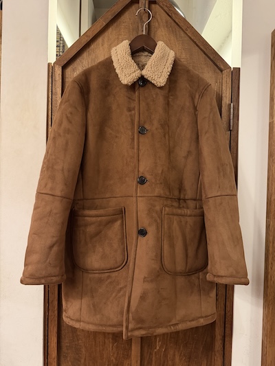 POLO RALPH LAUREN(�����t���[����)FAUXFUR JAKET BROWN