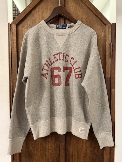 POLO RALPH LAUREN(�����t���[����)LOOPBACK FLEECE CREWNECK(�r���e�[�W�t�B�b�g�X�E�F�b�g�V���c)