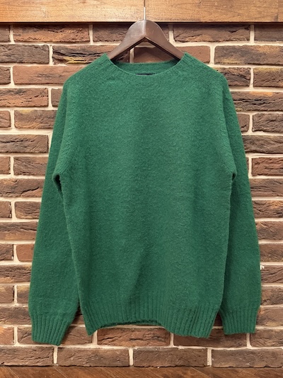 POLO RALPH LAUREN(�����t���[����)WOOL CREWNECK SWEATER �hMADE IN SCOTLAND�h