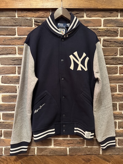 POLO RALPH LAUREN(�����t���[����)FLEECE VARSITY JACKET �hNEW YORK YANKEES�h