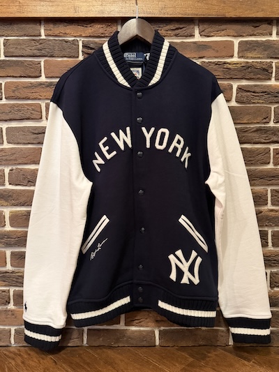 POLO RALPH LAUREN(�����t���[����)FLEECE VARSITY JACKET �hNEW YORK YANKEES�h