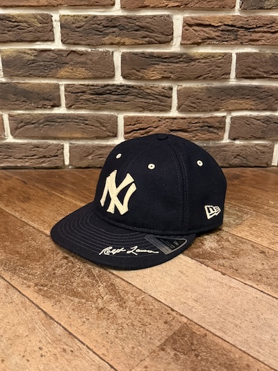 POLO RALPH LAUREN(�����t���[����)NEW ERA B.B CAP�hNEW YORK YANKEES�h AVIATOR NAVY