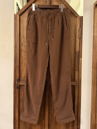 POLO RALPH LAUREN LINEN FIELD TROUSER