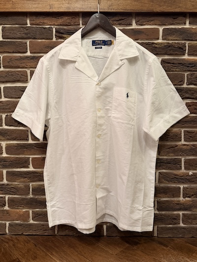 POLO RALPH LAUREN OXFORD CAMP SHIRTS WHITE