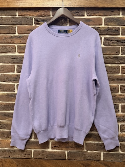 Polo Ralph Lauren Crewneck Knit Sky Lavender POLO RALPH LAUREN CREWNECK KNIT SKY LAVENDER