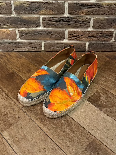 POLO RALPH LAUREN(t[)FLORAL ESPADRILLESh MADE IN SPAINh(GXph[j