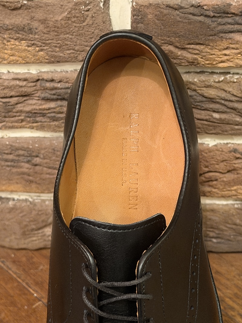POLO RALPH LAUREN CAP TOE LEATHER SHOES MADE IN USA CAP TOE LEATHER SHOES MADE IN USA（画像8）