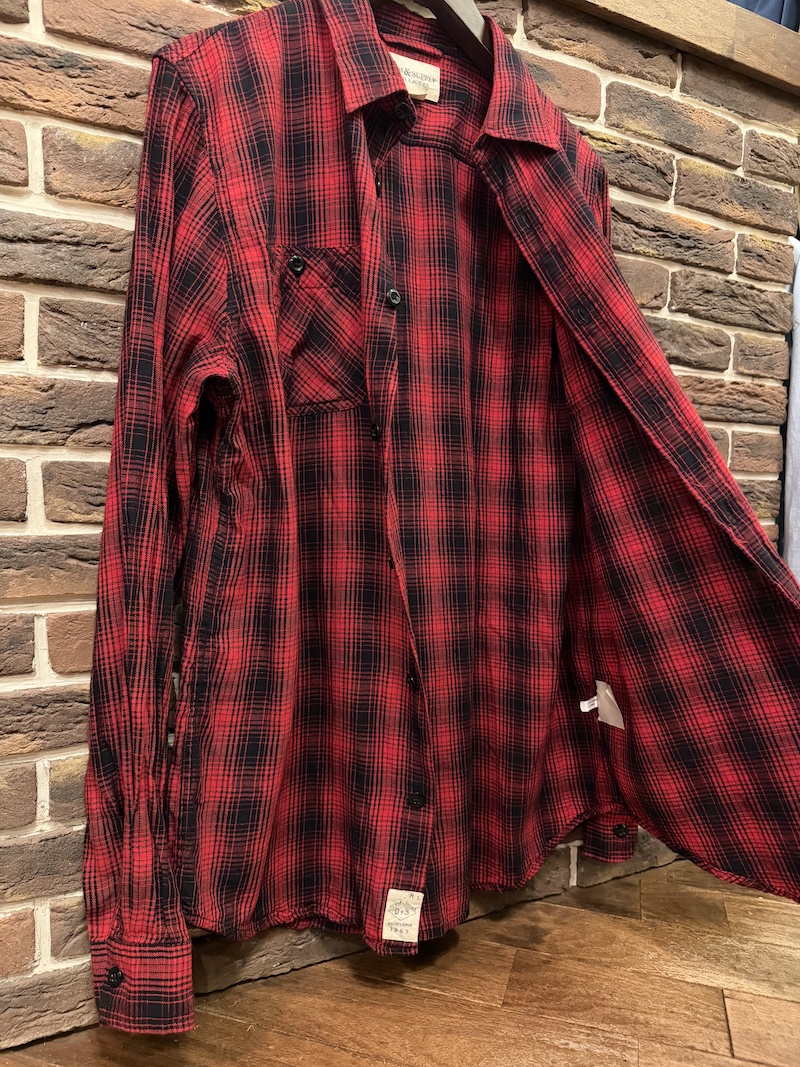 RL DENIM&SUPPLY Ombre check Work Shirts RL DENIM&SUPPLY オンブレチェックワークシャツ（画像6）