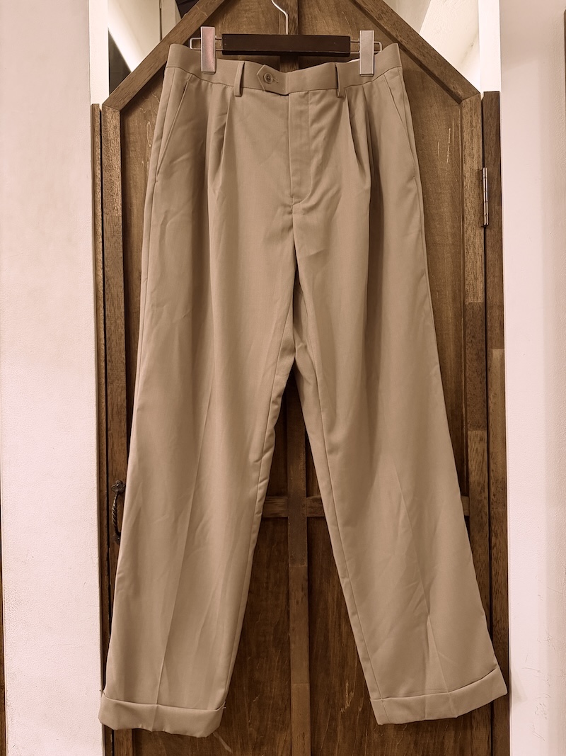 LAUREN RALPH LAUREN 2TAC SLACKS LAUREN RALPH LAUREN ツータックスラックス