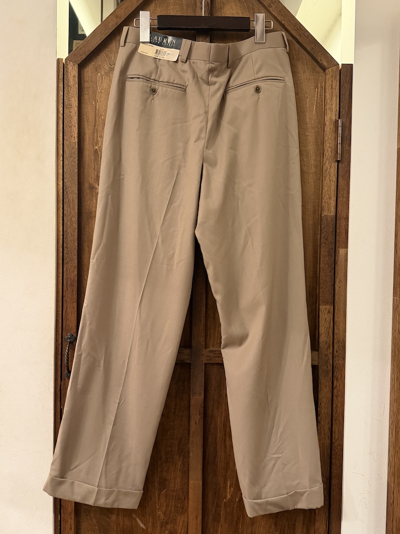 LAUREN RALPH LAUREN 2TAC SLACKS LAUREN RALPH LAUREN ツータックスラックス（画像5）