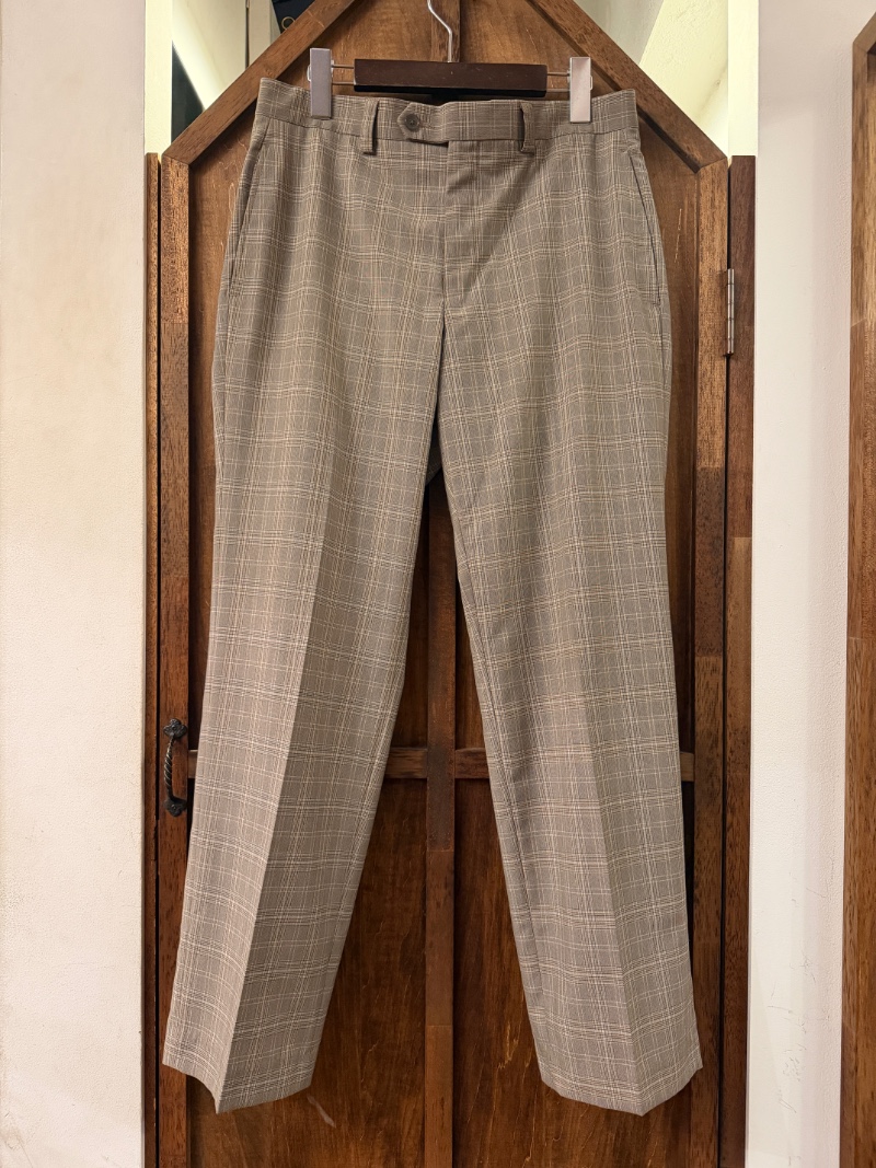 LAUREN RALPH LAUREN GLEN CHECK SLACKS LAUREN RALPH LAUREN グレンチェックスラックス