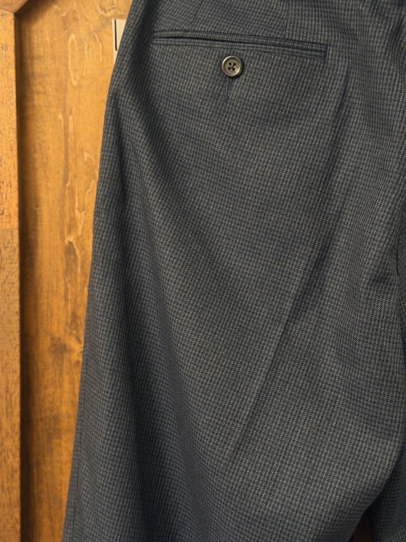 LAUREN RALPH LAUREN NAVY HOUNDS STOOTH TROUSER LAUREN RALPH LAUREN 千鳥格子柄スラックス（画像9）