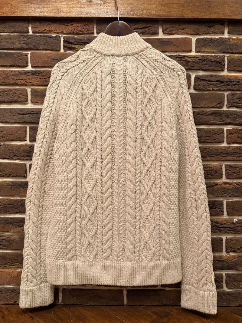 POLO RALPH LAUREN FISHERMAN KNIT CARDIGAN POLO RALPH LAUREN フィシャーマンニットカーディガン（画像6）