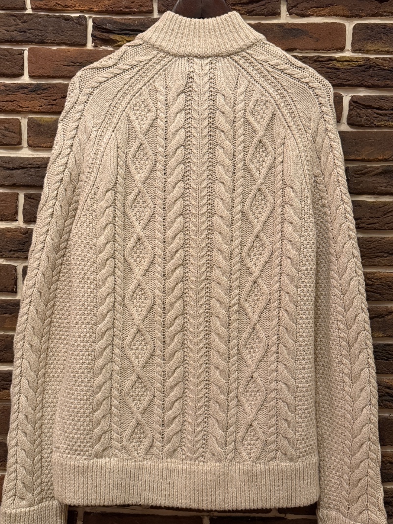 POLO RALPH LAUREN FISHERMAN KNIT CARDIGAN POLO RALPH LAUREN フィシャーマンニットカーディガン（画像7）