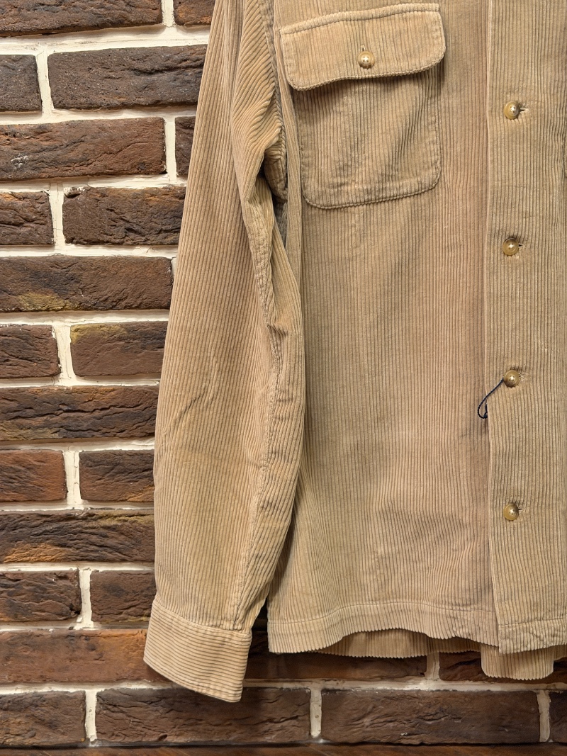 POLO RALPH LAUREN CORDUROY CAMP SHIRTS BROWN POLO RALPH LAUREN コーデュロイシャツ（画像4）