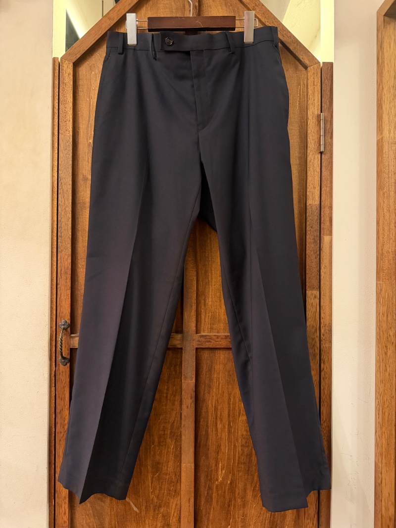 LAUREN RALPH LAUREN NAVY ULTRA FLEX SLACKS LAUREN RALPH LAUREN ウルトラフレックス　スラックス