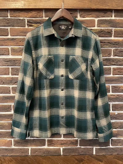 RRL (ダブルアールエル)TOWNS CAMP SHIRTS”OMBRE PLAID