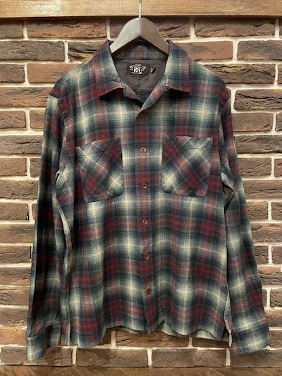 RRL (ダブルアールエル)TOWNS CAMP SHIRTS”OMBRE PLAID”