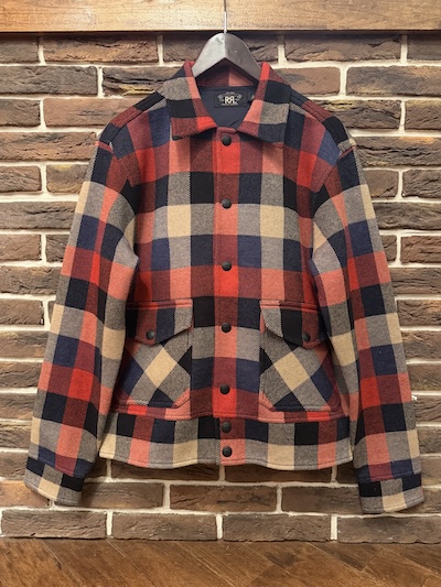 RRL (�_�u���A�[���G��)WOOL JACKET(�E�[���W���P�b�g�j