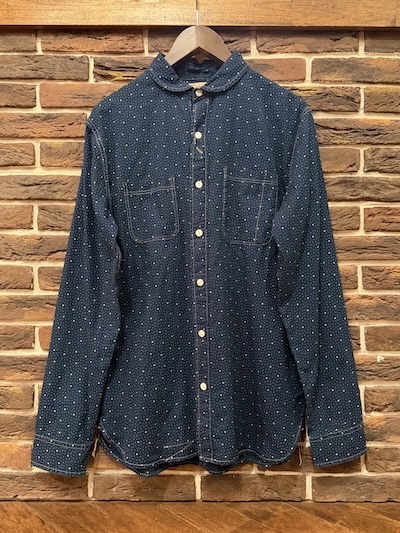 RRL INDIGO DOT WORK SHIRTS