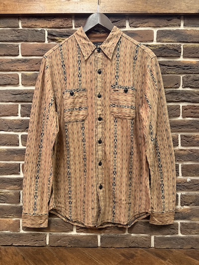 RRL JACQUARD COTTON WORK SHIRTS RRL ワークシャツ