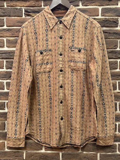 RRL JACQUARD COTTON WORK SHIRTS RRL ワークシャツ（画像2）