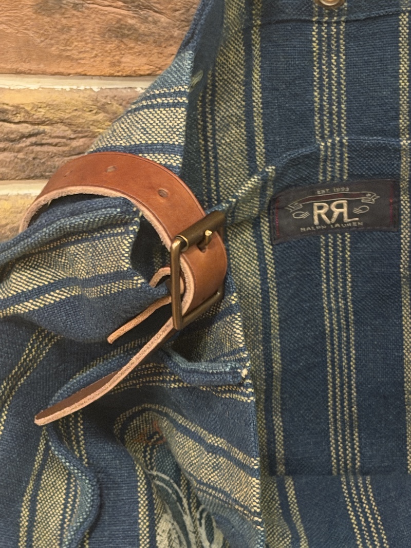 RRL INDIGO STRIPE 2WAY TOTE BAG RRL 2WAY トート（画像9）