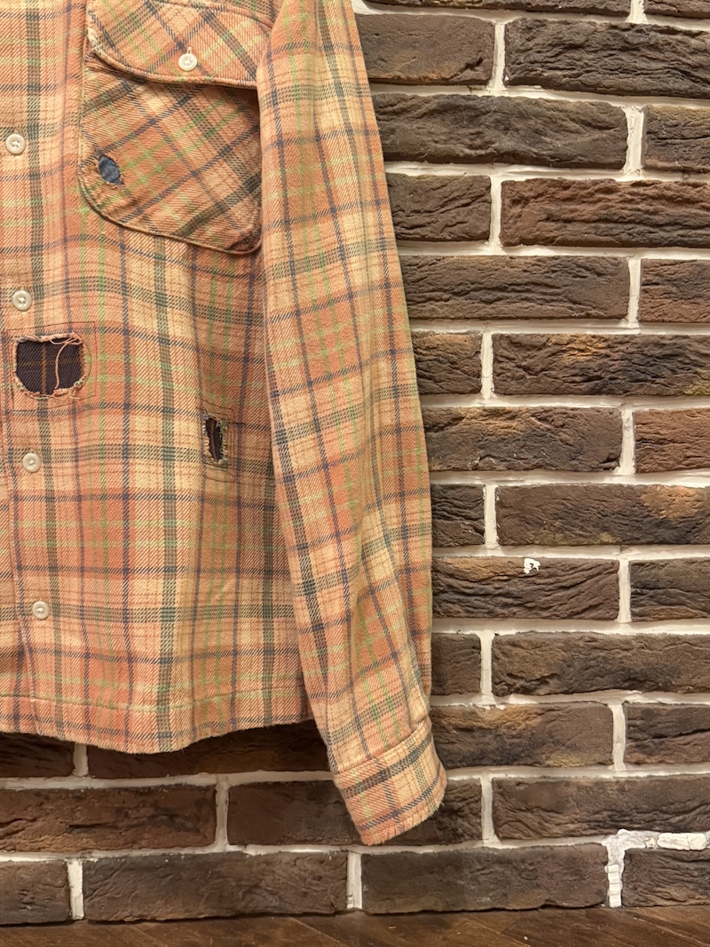 RRL Custom Work Shirts RRL ダメージリペアカスタムワークシャツ（画像5）
