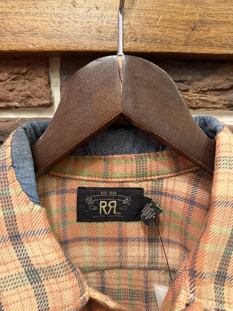 RRL Custom Work Shirts RRL ダメージリペアカスタムワークシャツ（画像11）