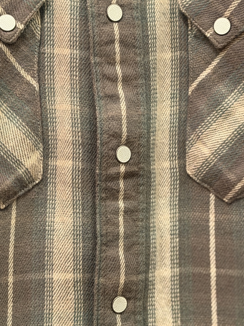 RRL Cotton flannel Western Shirts RRL コットンネルウエスタンシャツ（画像5）