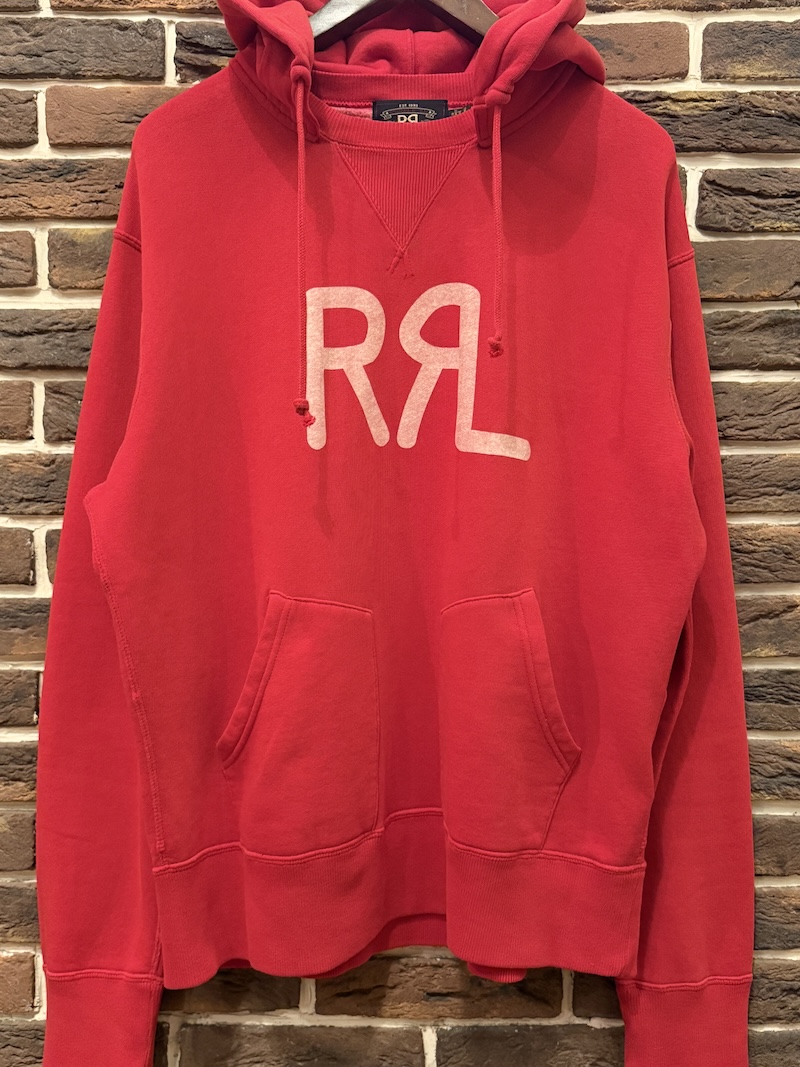 RRL Logo Hoodie RRL 後付けパーカー（画像2）