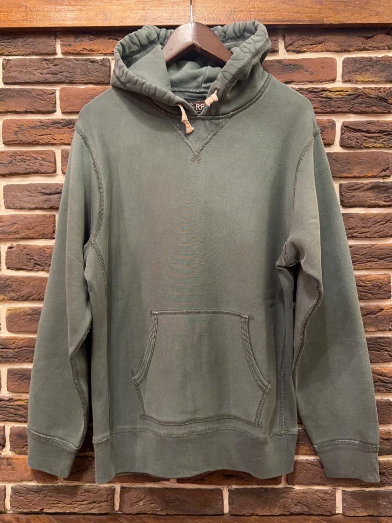 RRL GREEN HOODIE RRL スウェットパーカー